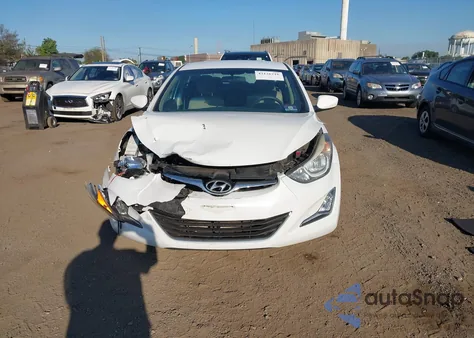 2016 Hyundai Elantra Se из США, поврежденный, VIN 5NPDH4AE9GH760212